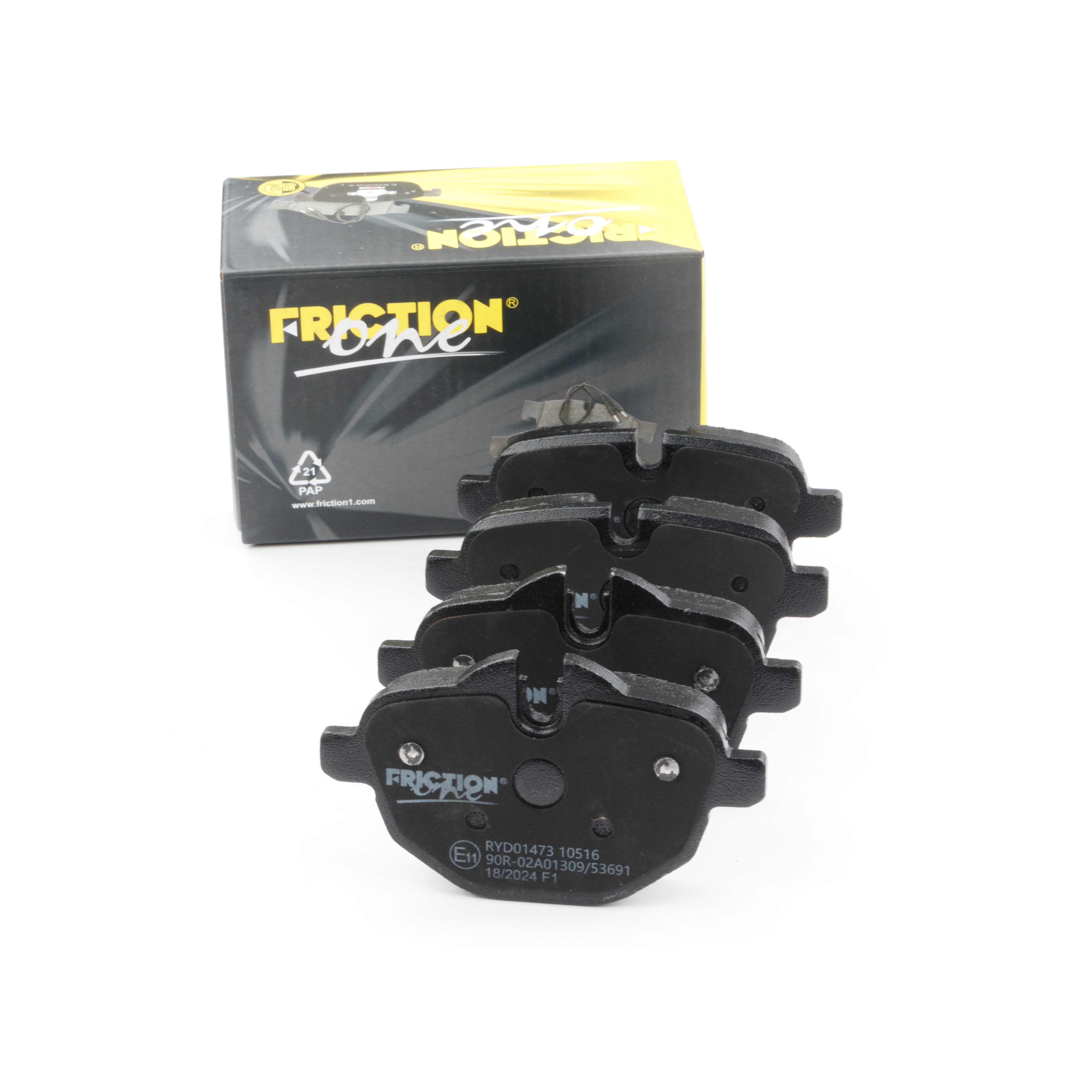 FRICTION1 -  Rear Brake Pad Set