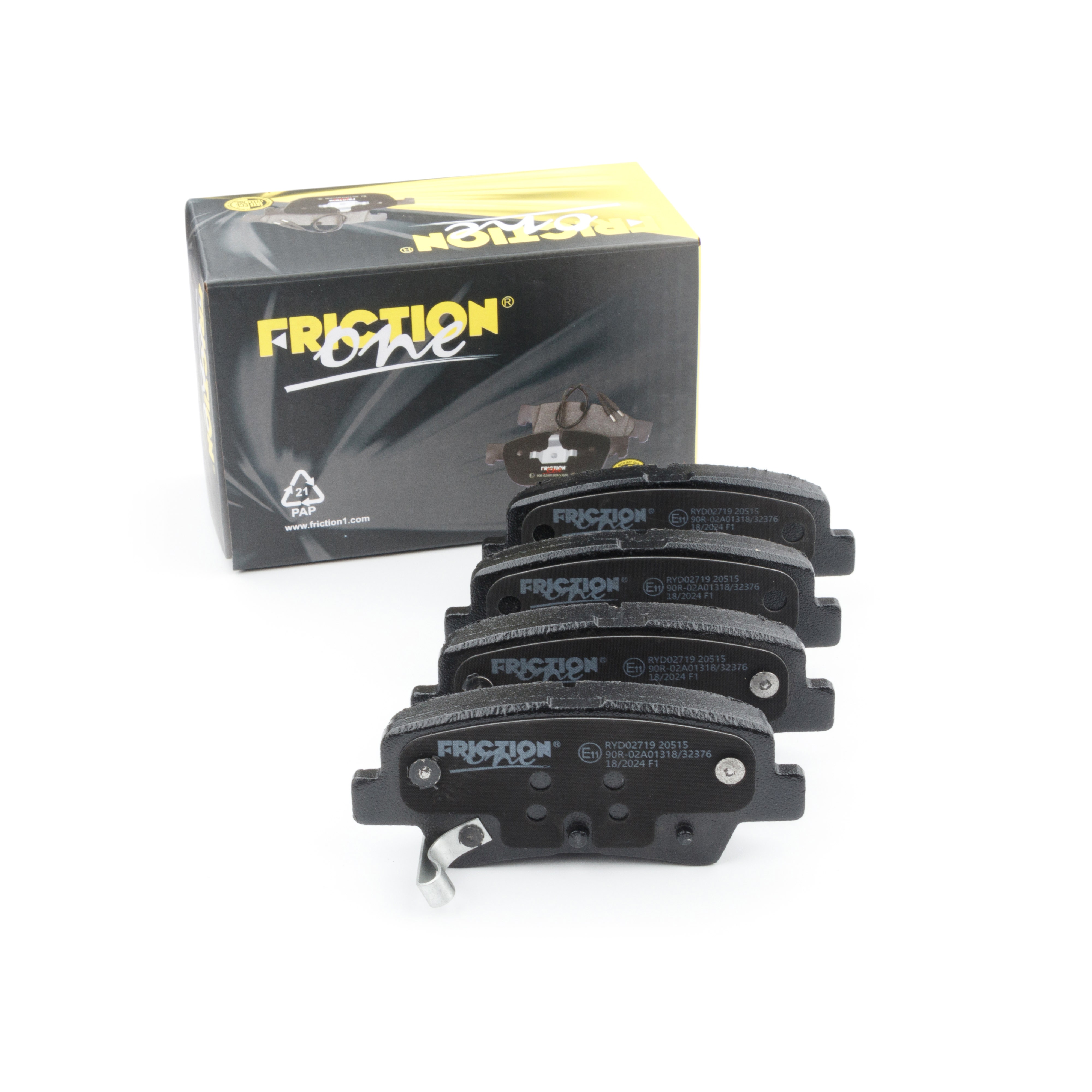 FRICTION1 -  Rear Brake Pad Set