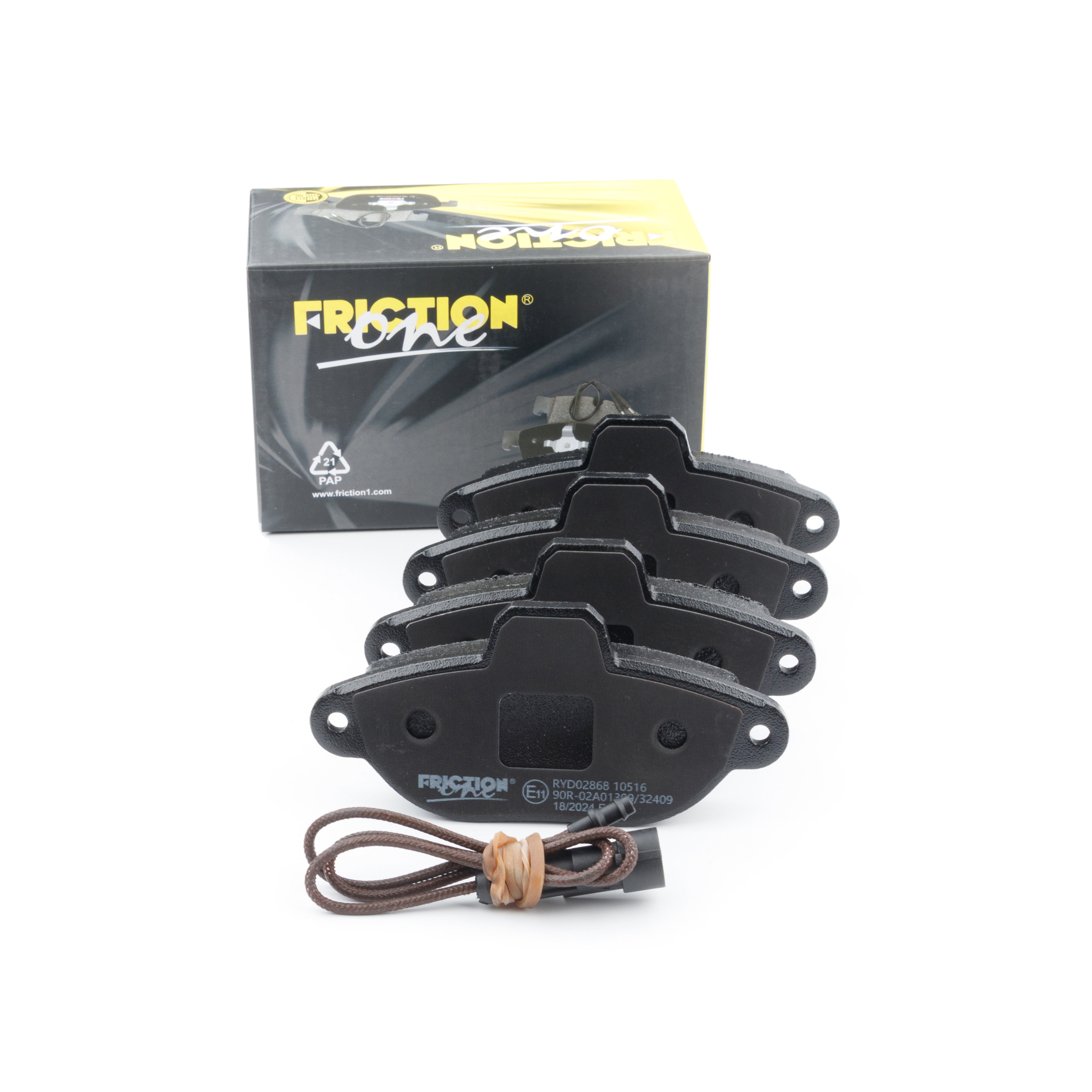 FRICTION1 -  Front Brake Pad Set