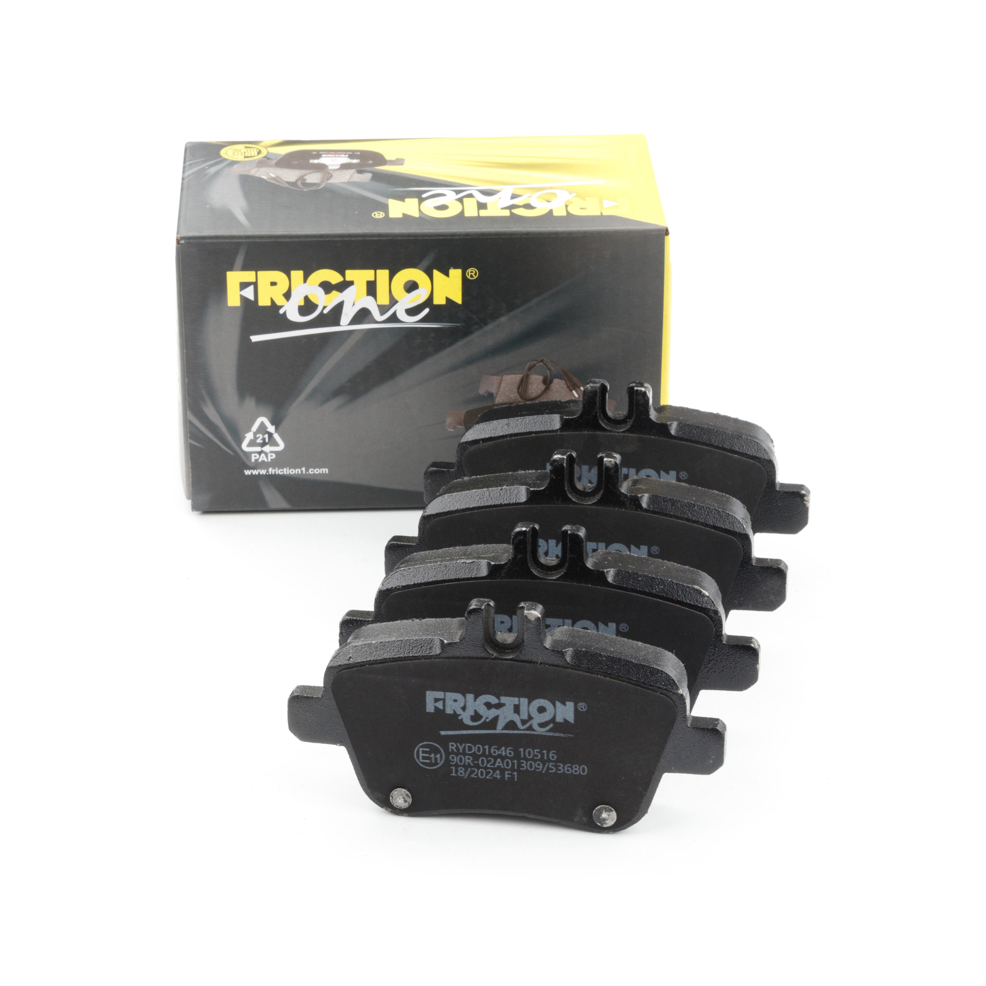 FRICTION1 -  Rear Brake Pad Set