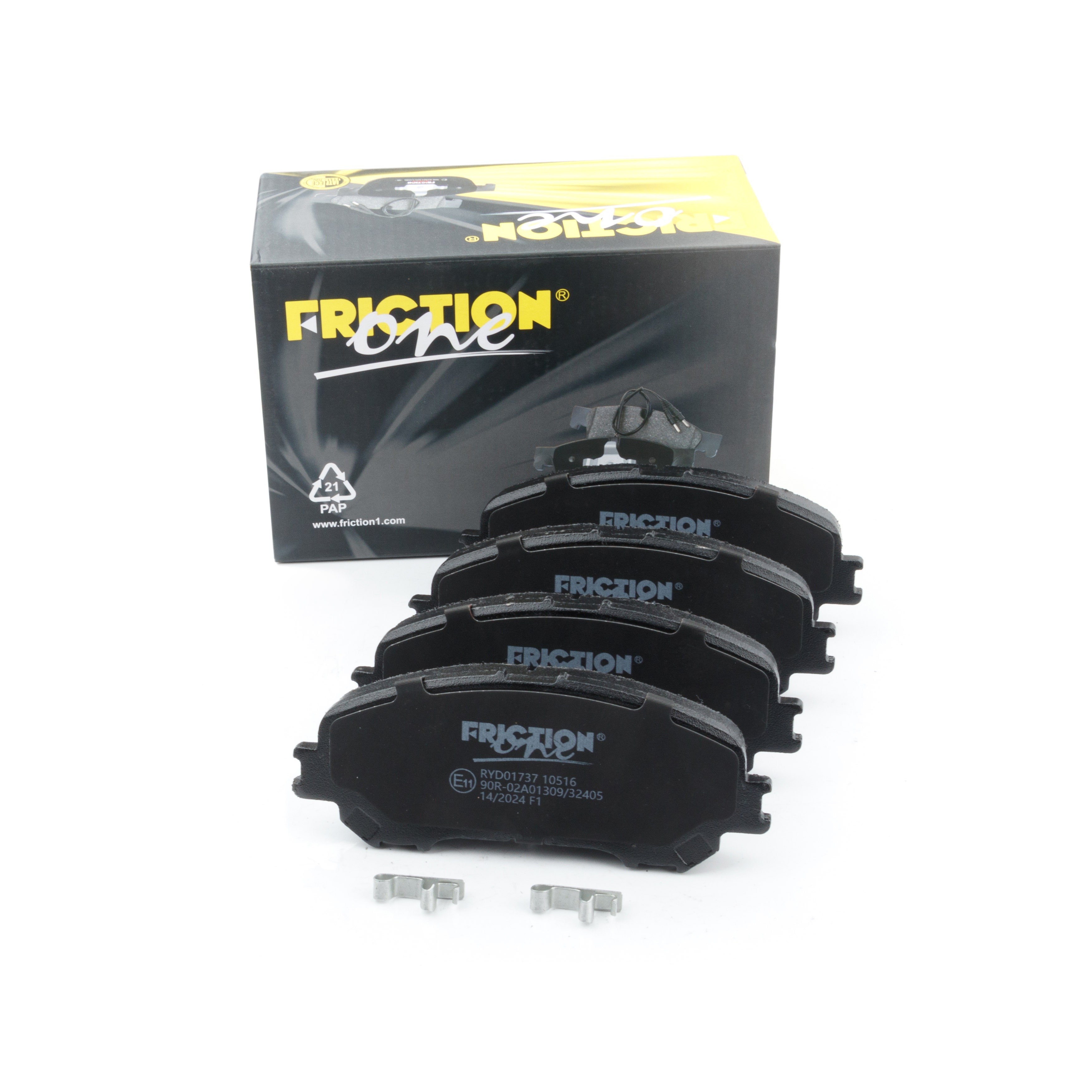 FRICTION1 -  Front Brake Pad Set
