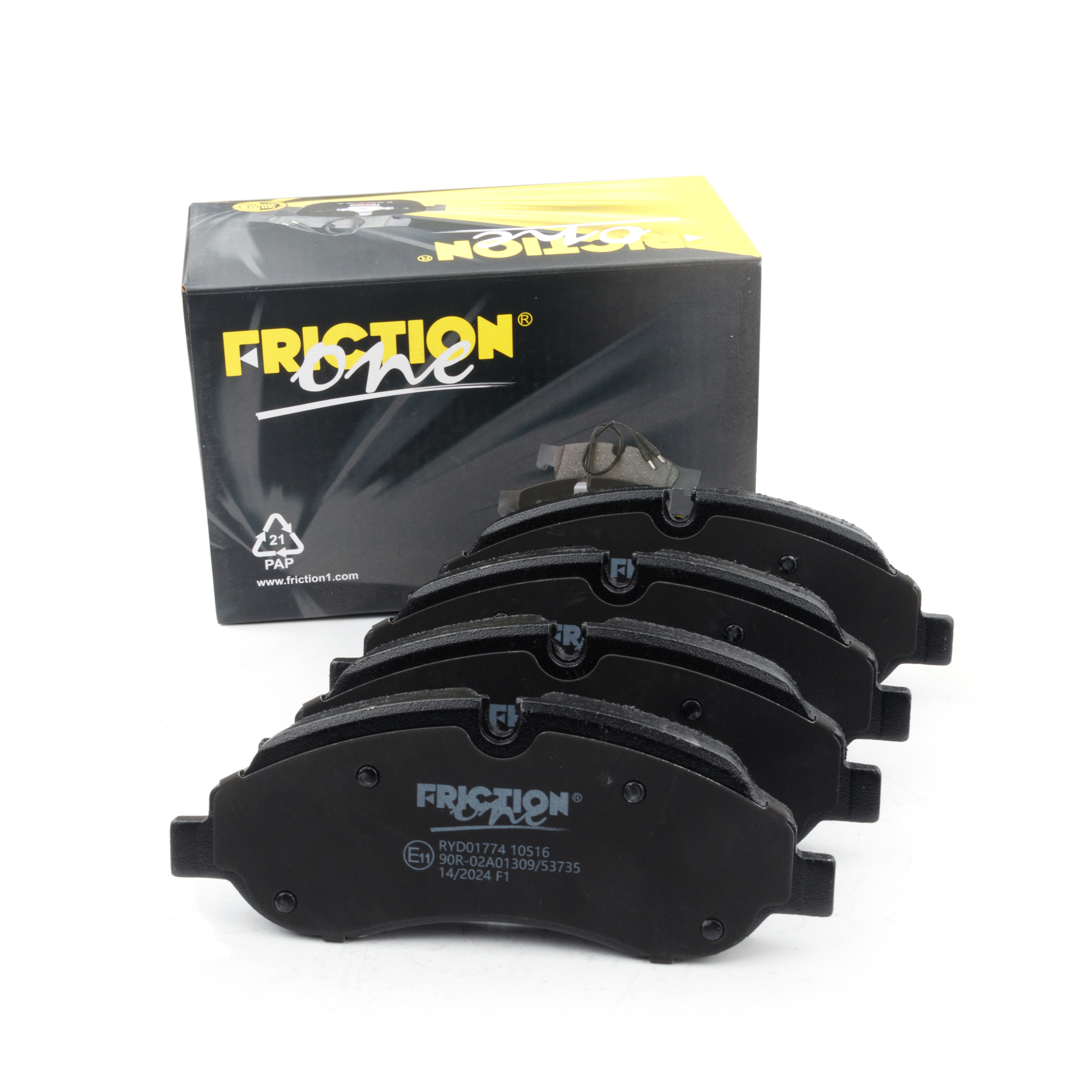 FRICTION1 -  Front Brake Pad Set