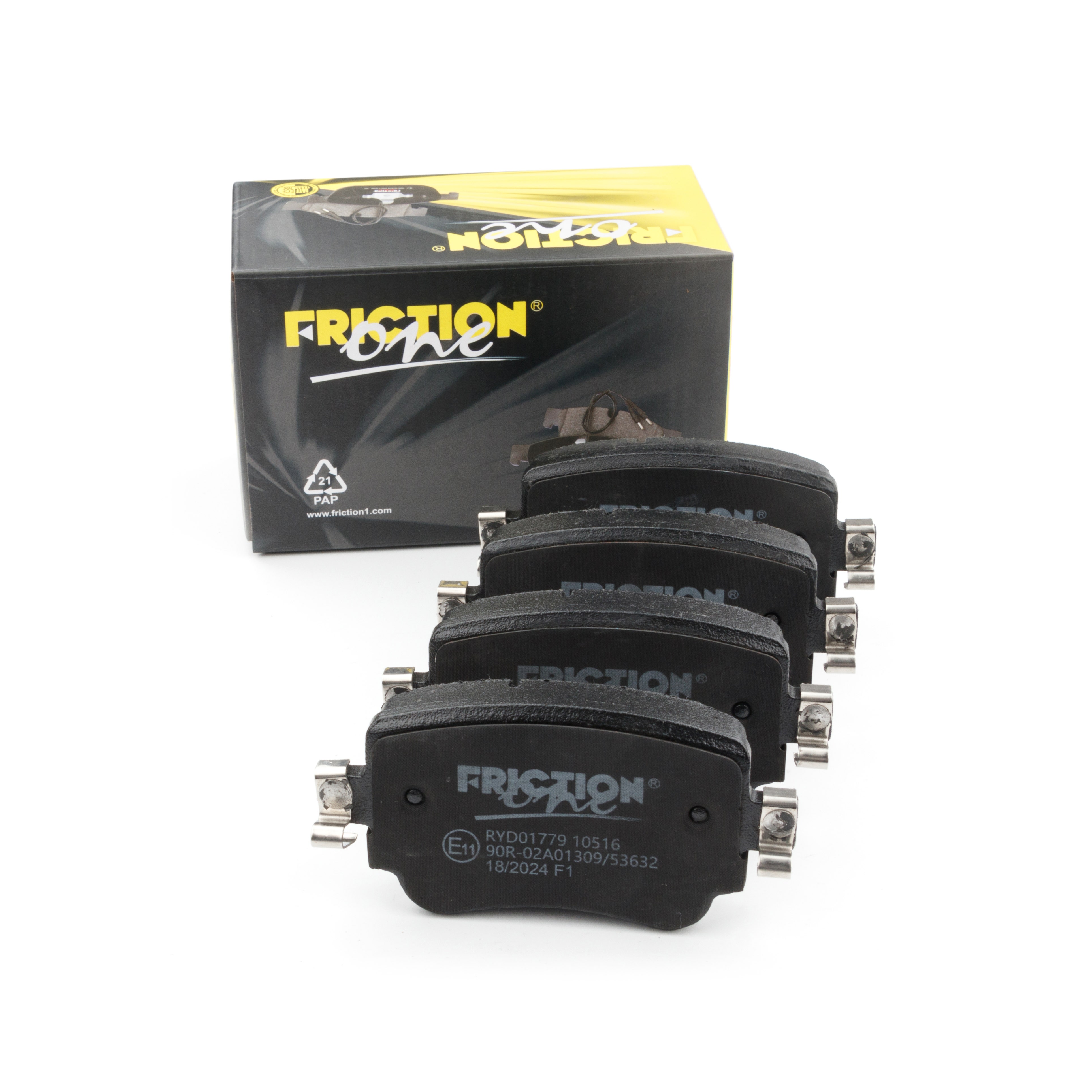 FRICTION1 -  Rear Brake Pad Set
