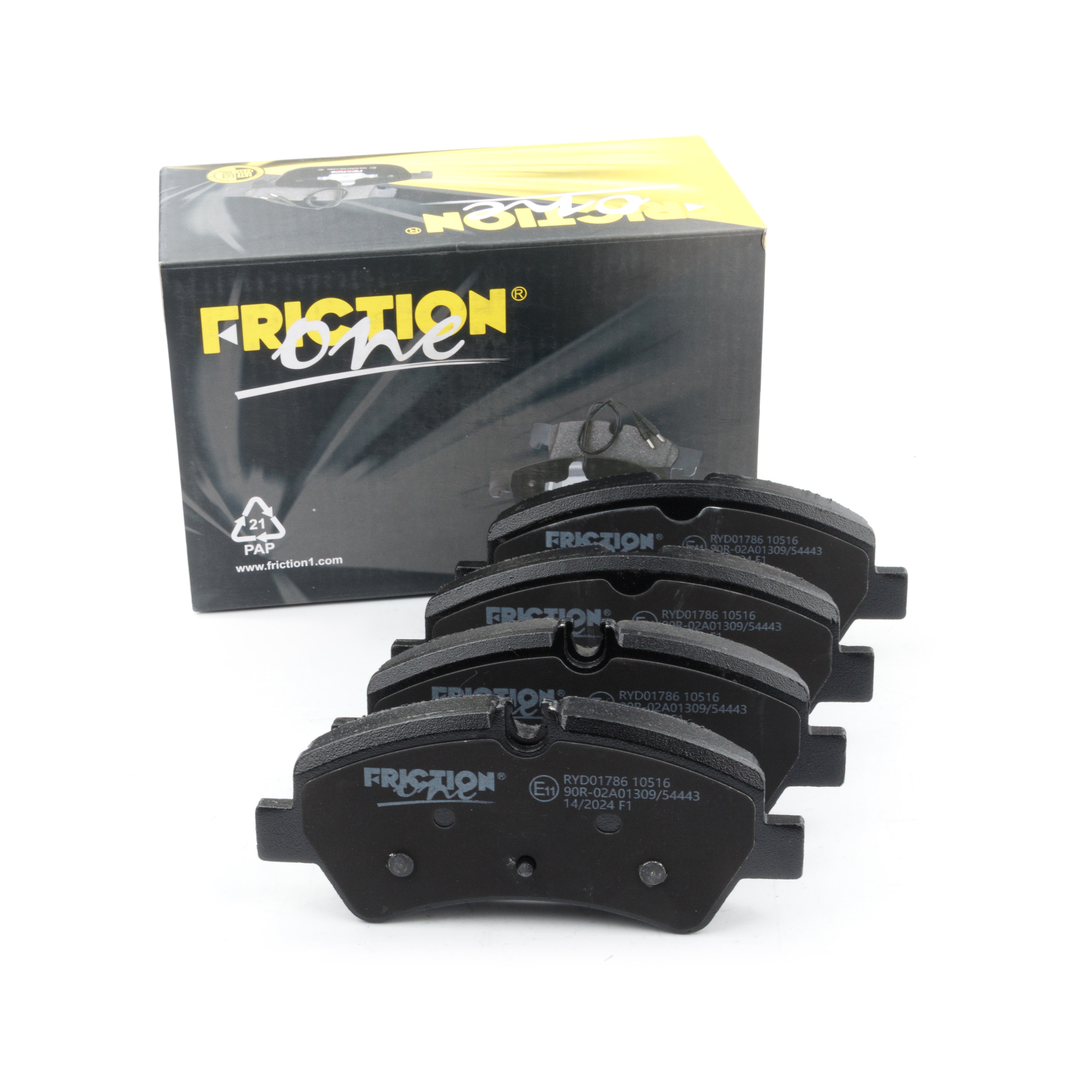 FRICTION1 -  Rear Brake Pad Set