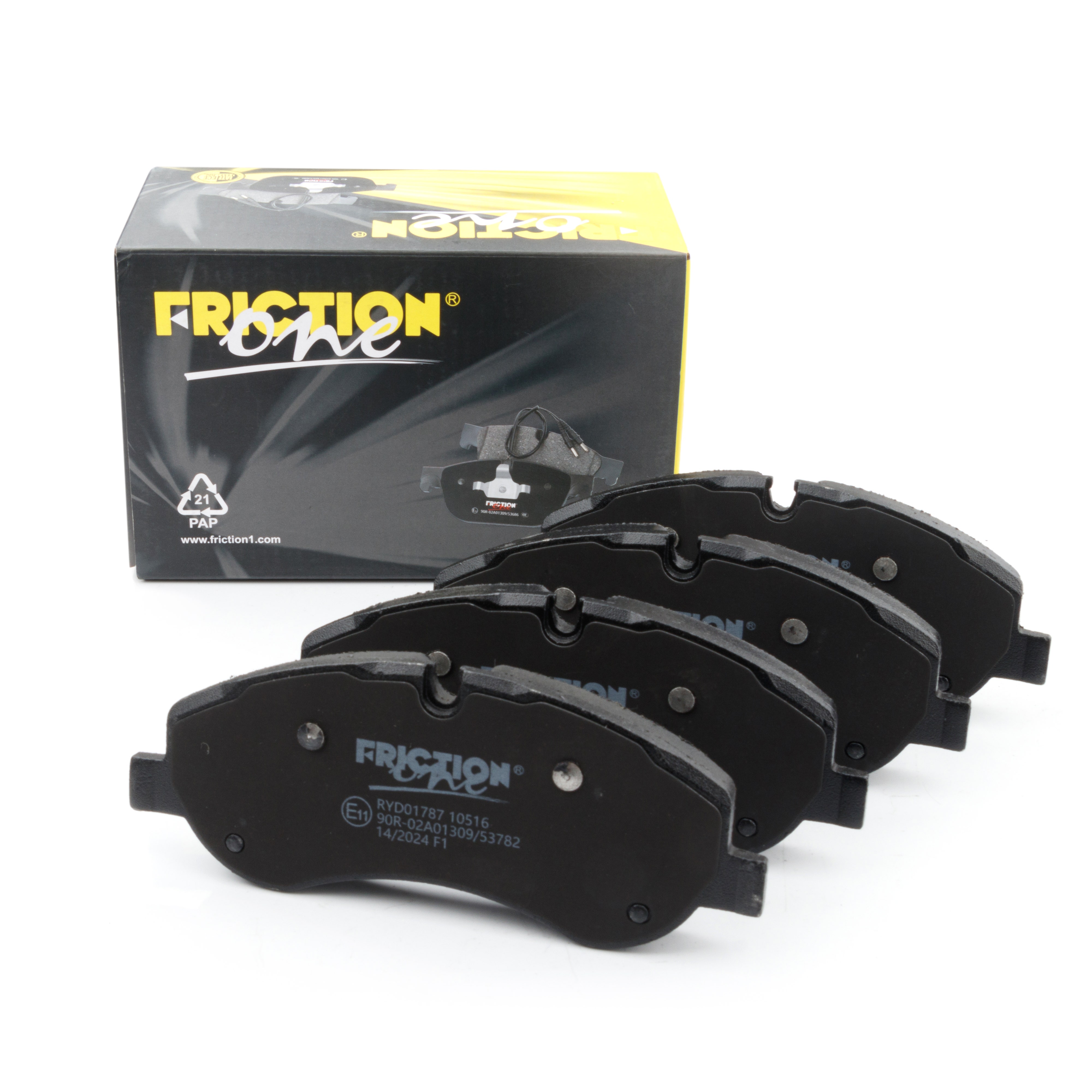 FRICTION1 -  Front Brake Pad Set