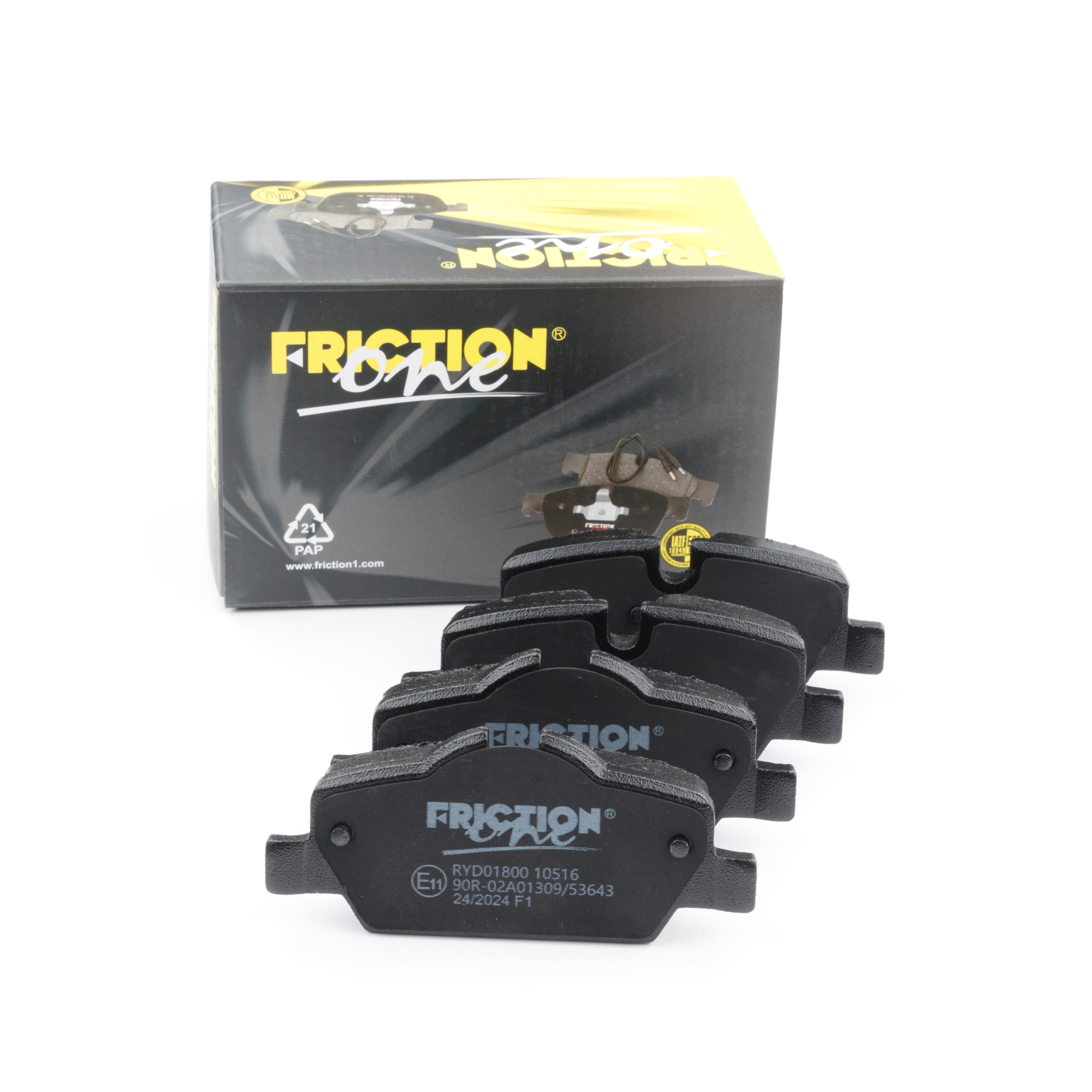 FRICTION1 -  Rear Brake Pad Set