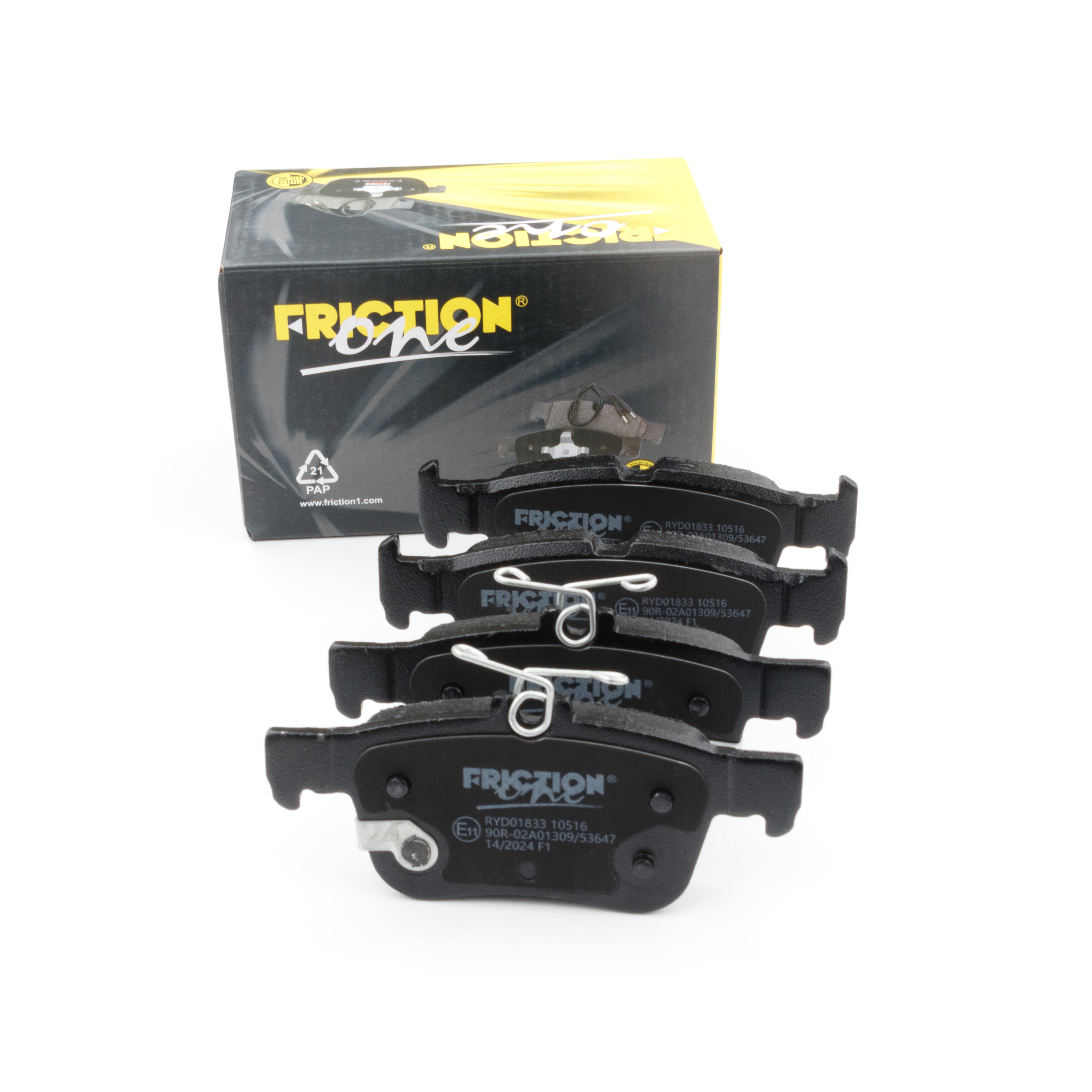 FRICTION1 -  Rear Brake Pad Set