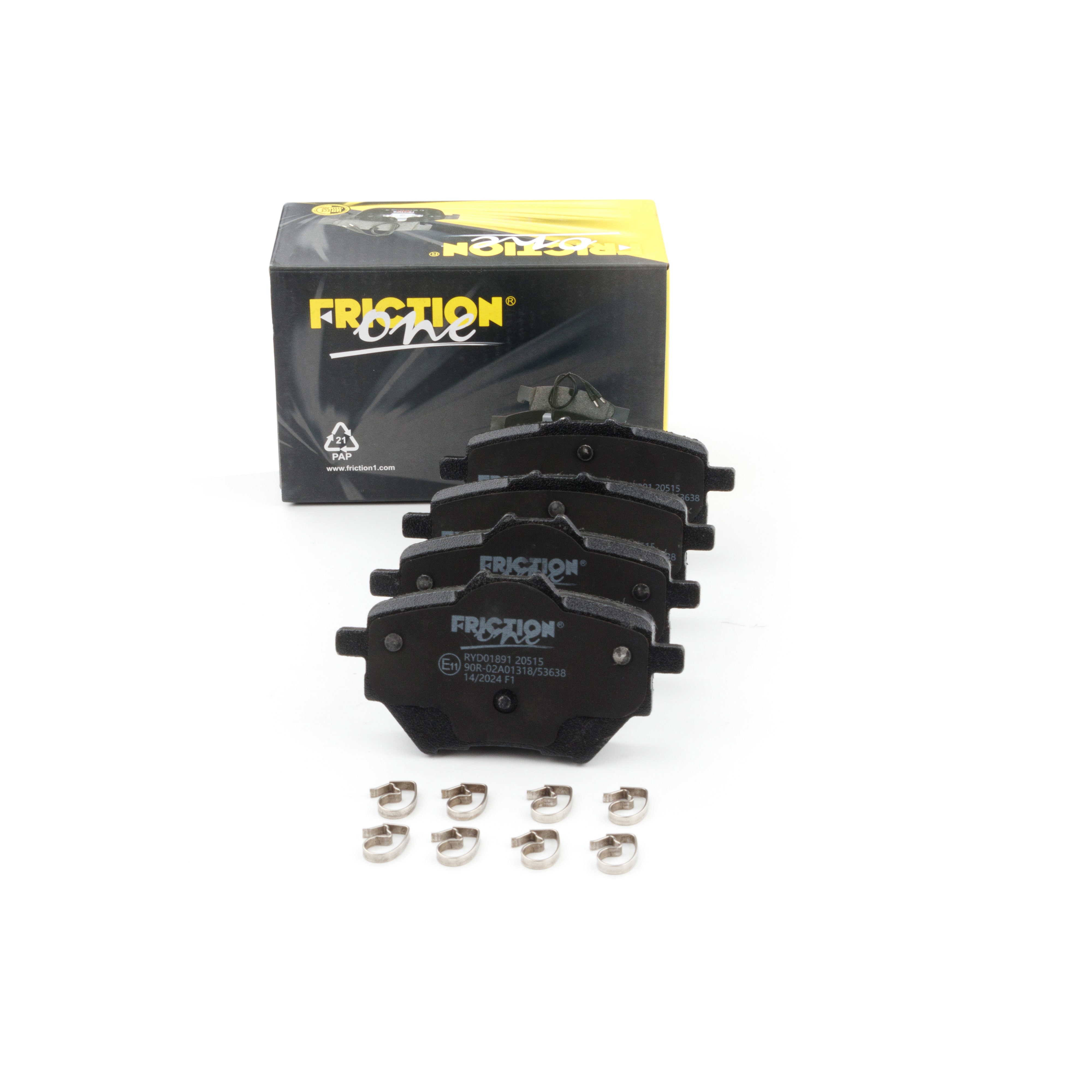 FRICTION1 -  Rear Brake Pad Set