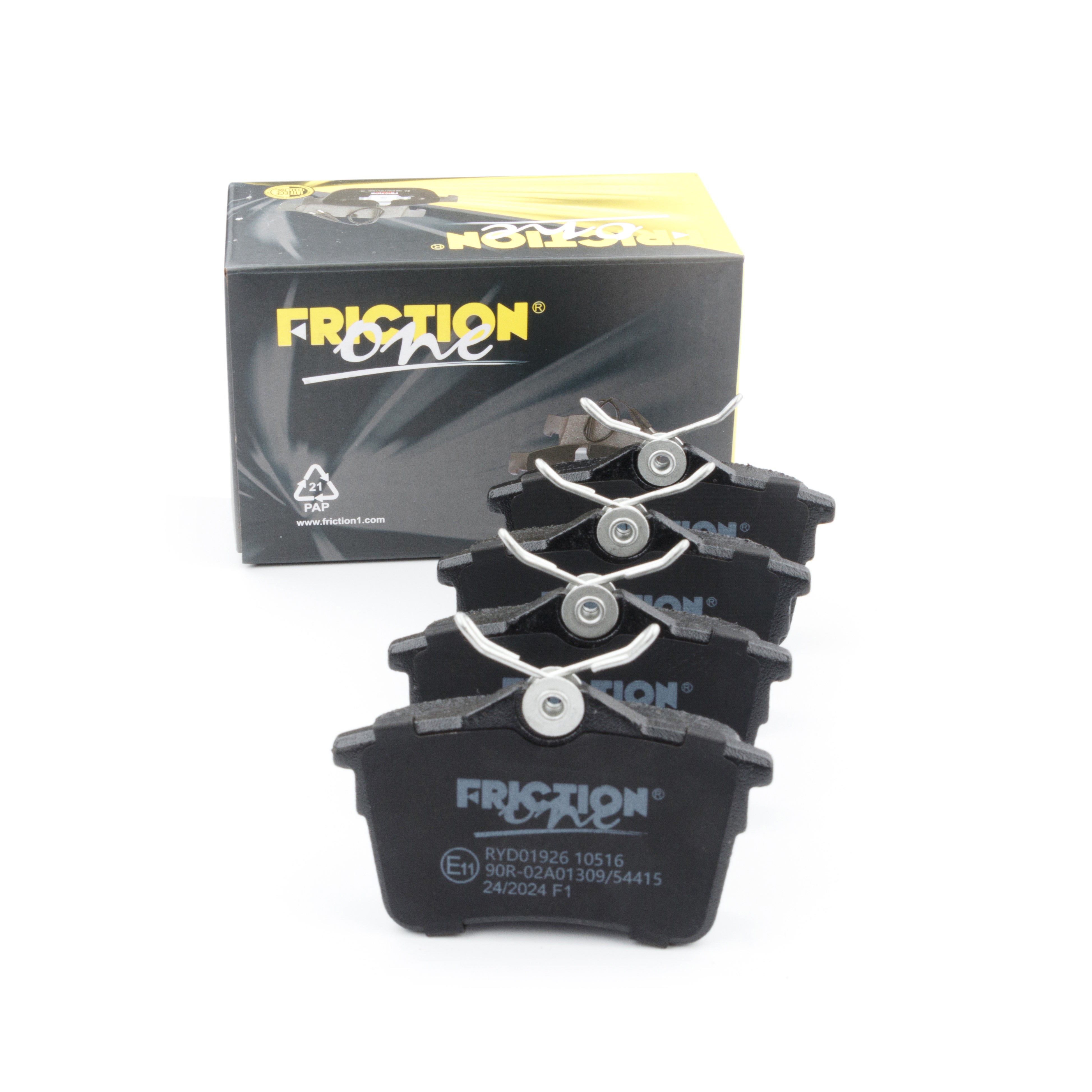 FRICTION1 -  Rear Brake Pad Set