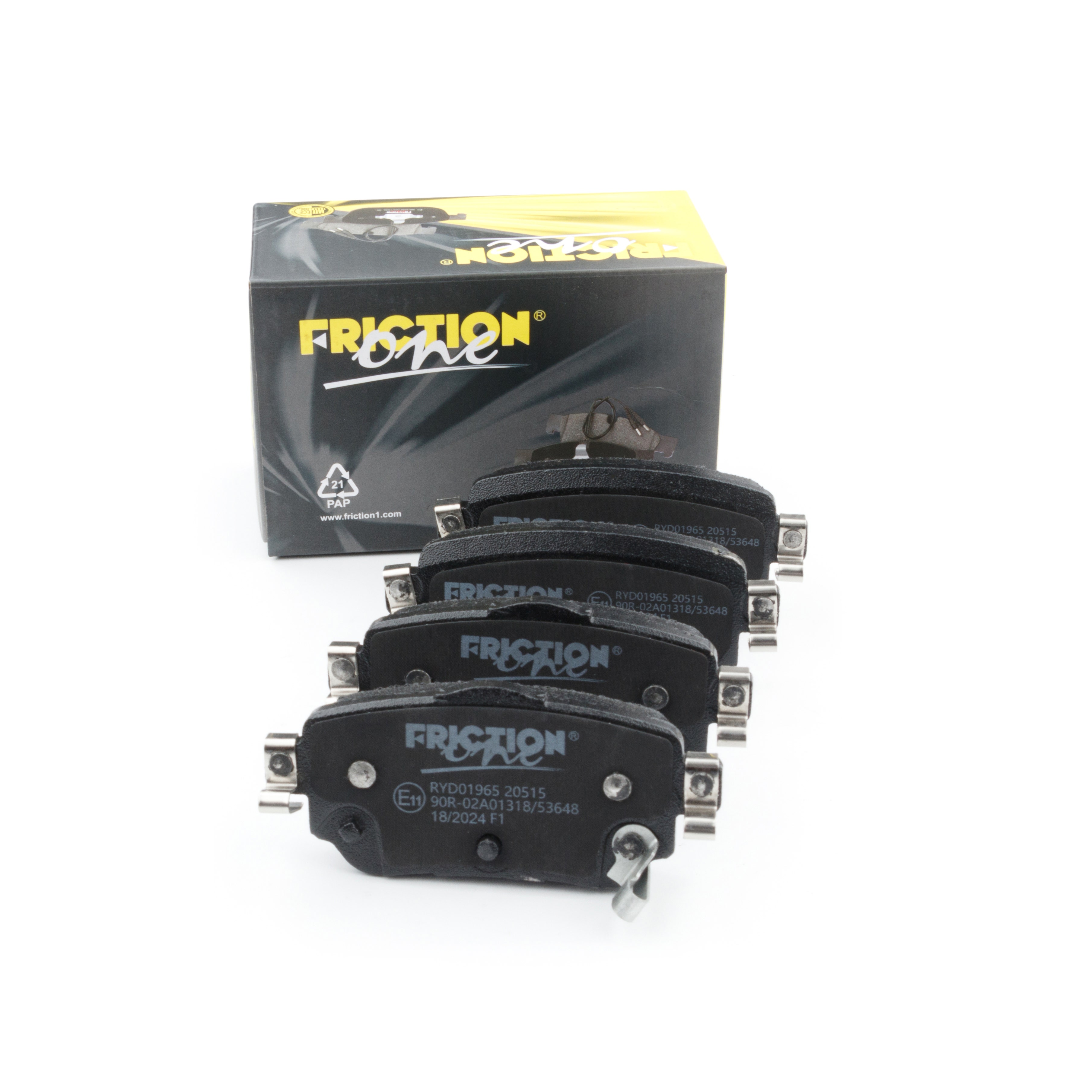 FRICTION1 -  Rear Brake Pad Set