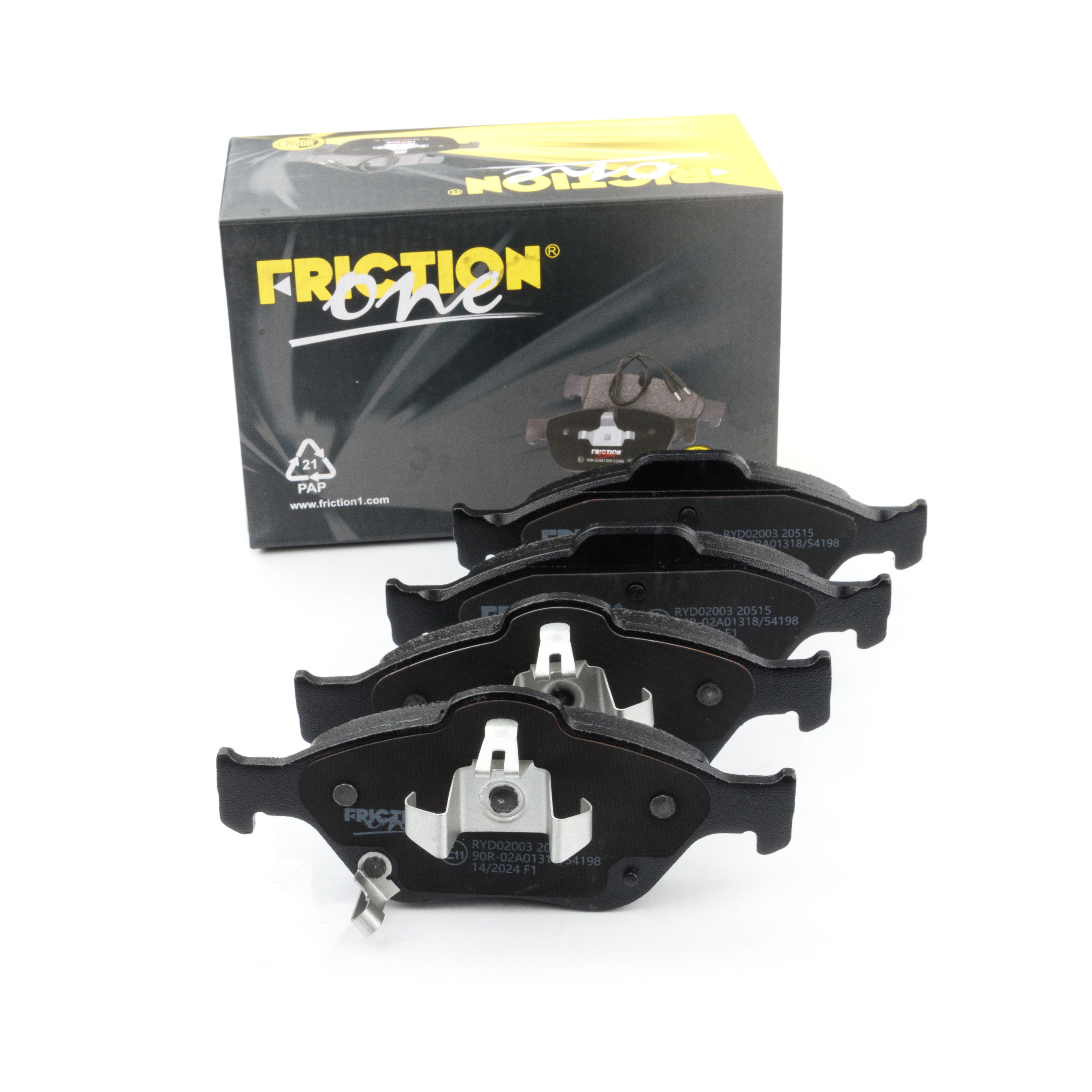 FRICTION1 -  Front/Rear Brake Pad Set