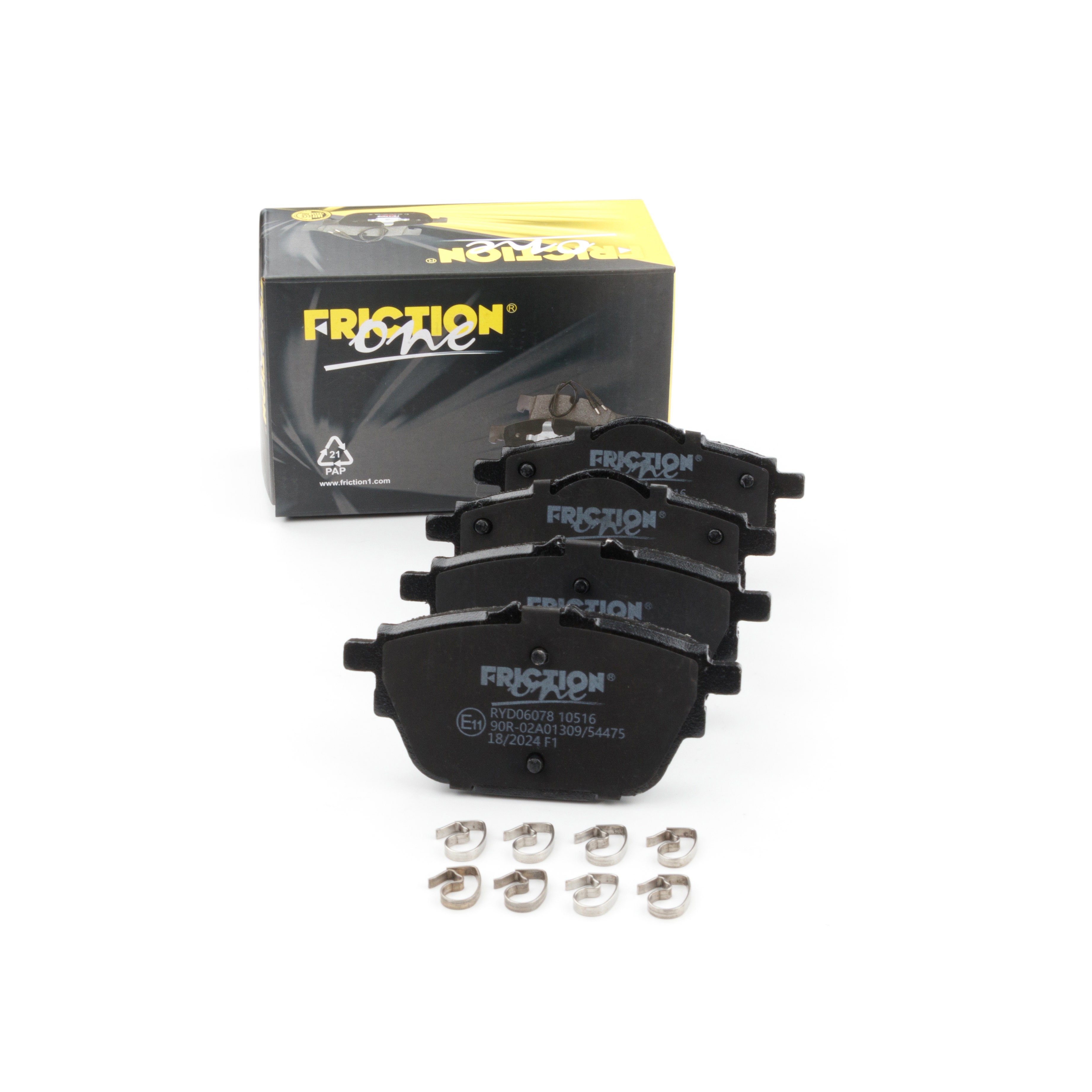 FRICTION1 -  Rear Brake Pad Set