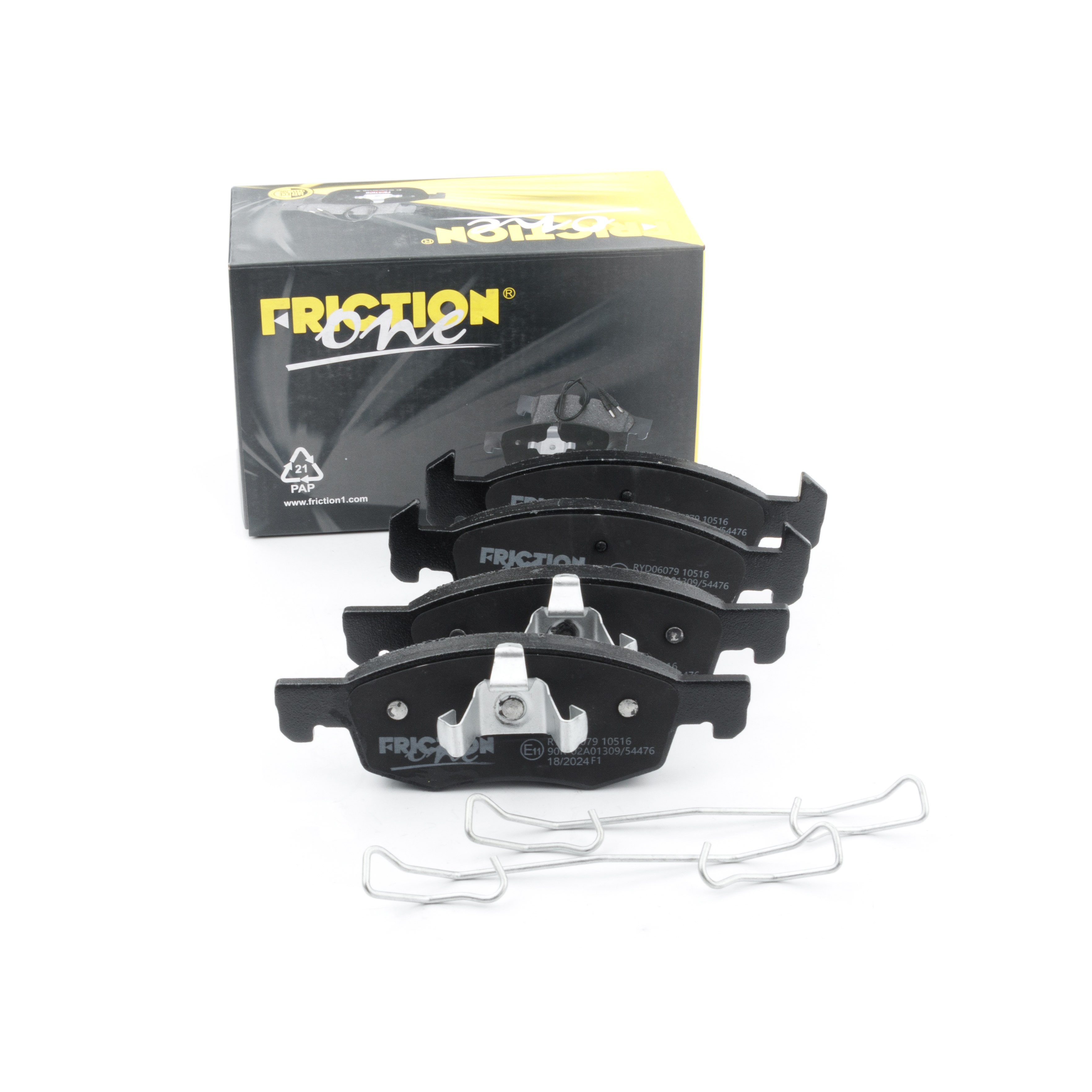 FRICTION1 -  Front Brake Pad Set