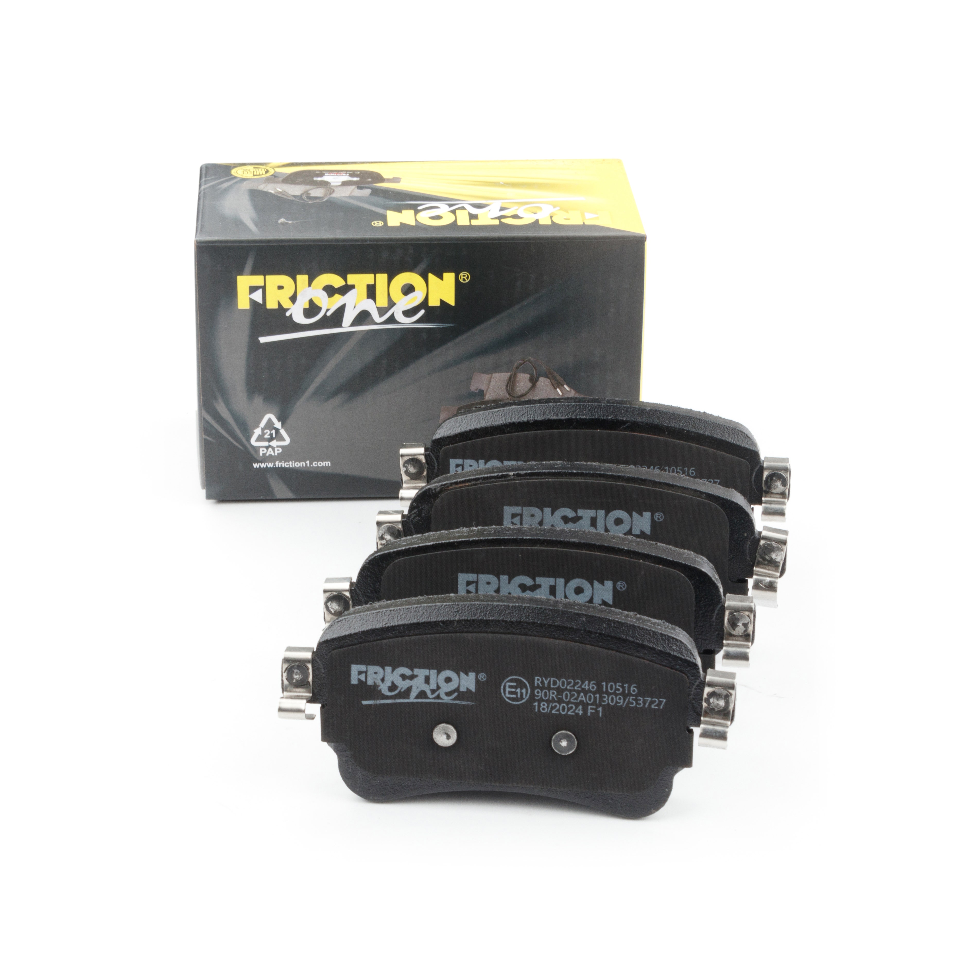 FRICTION1 -  Rear Brake Pad Set