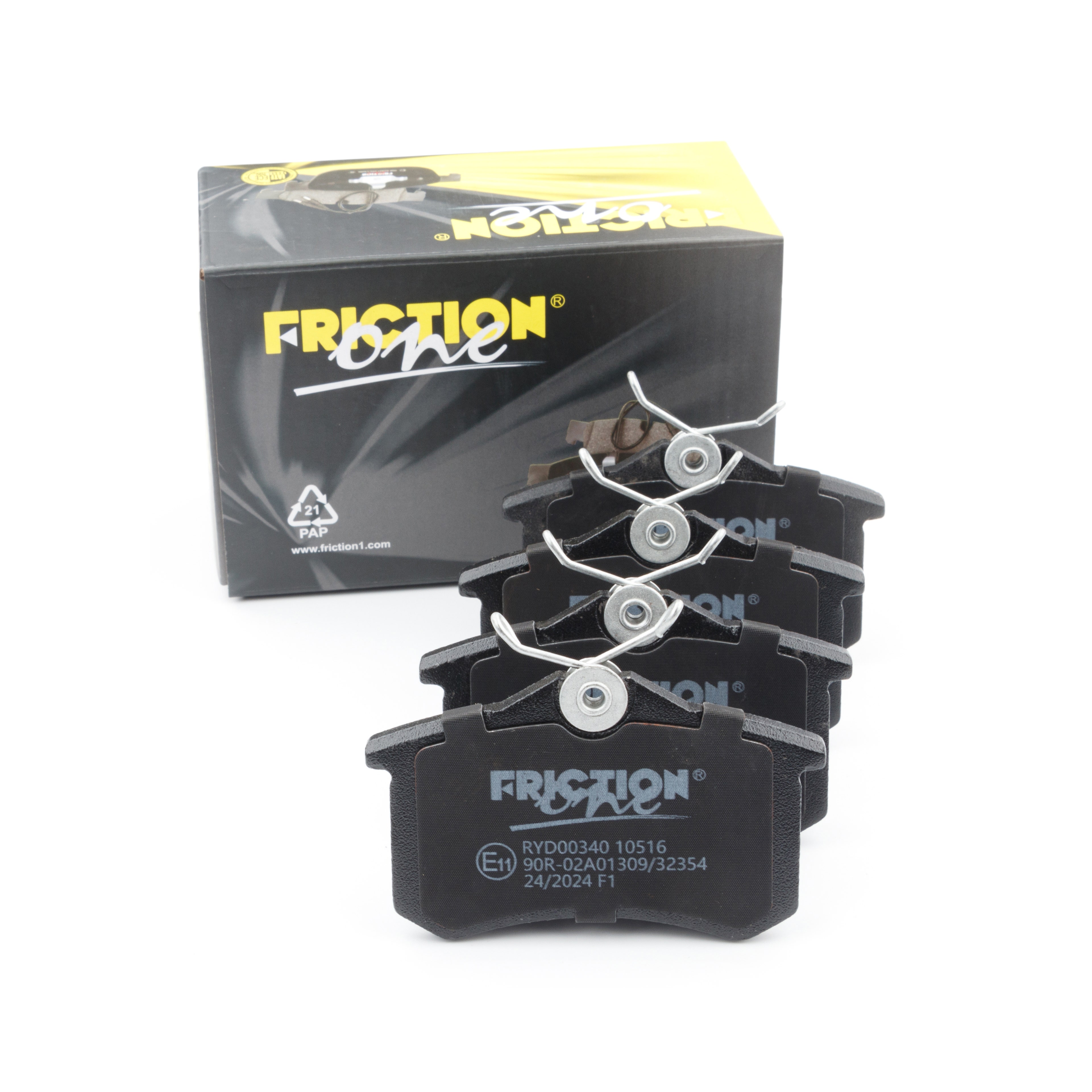 FRICTION1 -  Rear Brake Pad Set