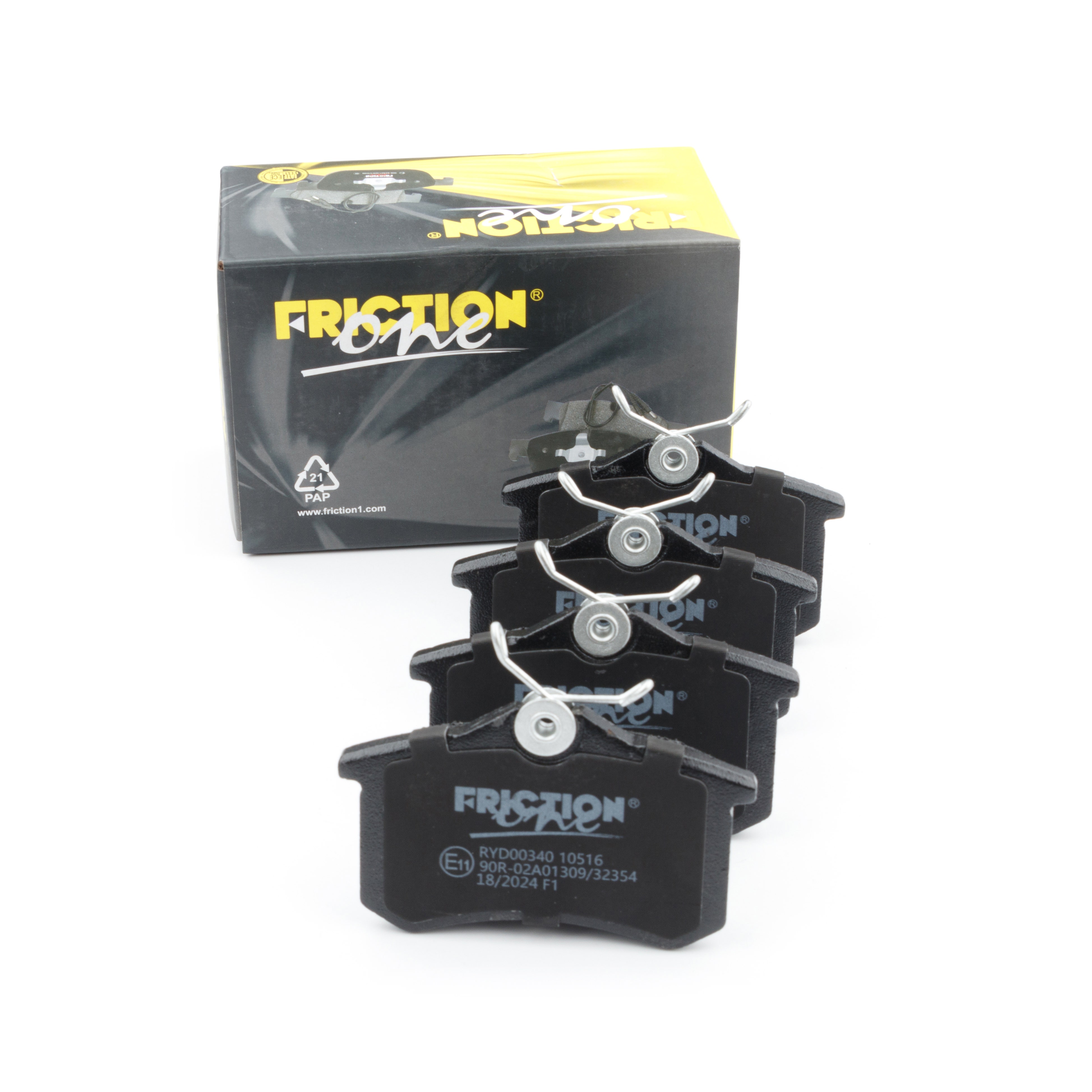 FRICTION1 -  Front/Rear Brake Pad Set