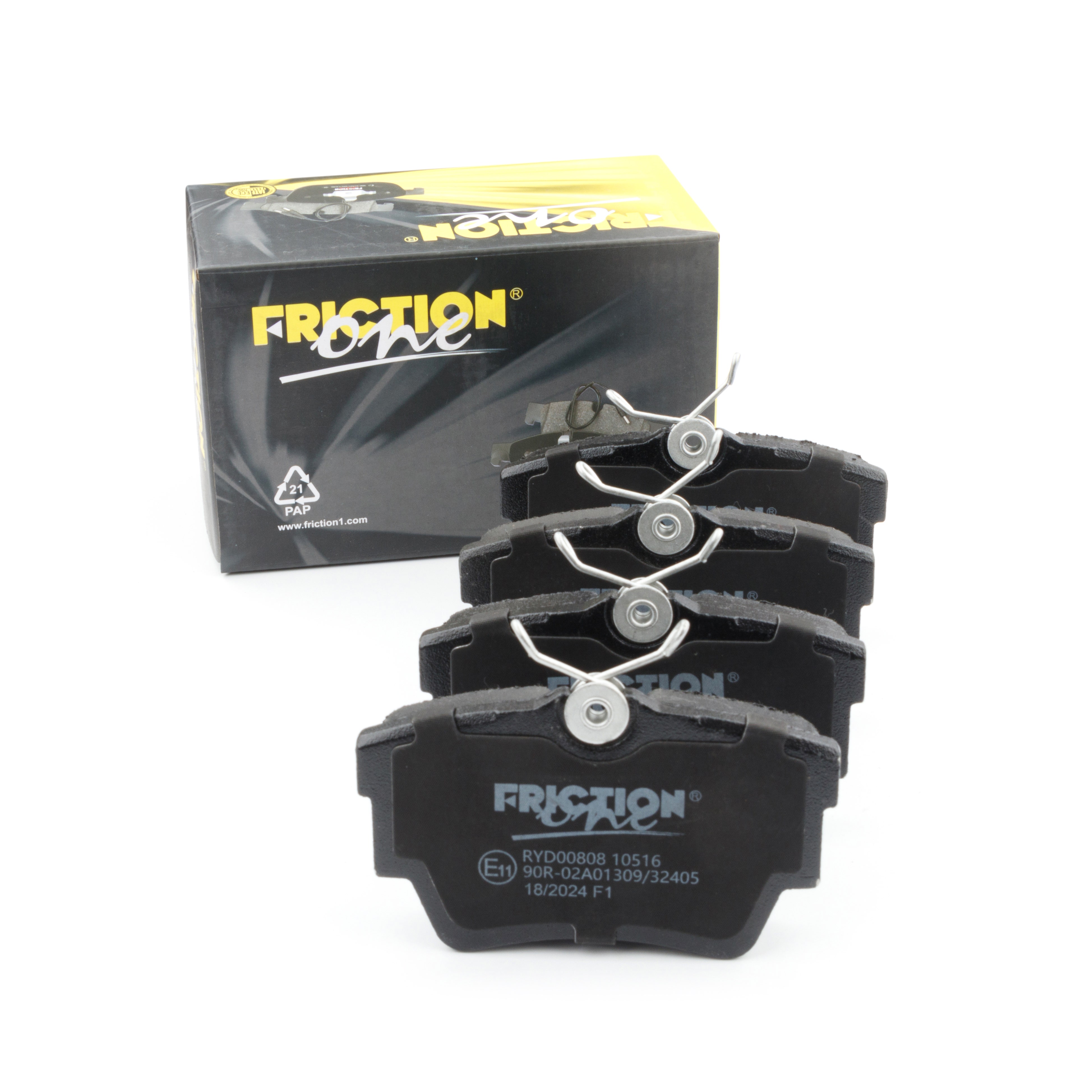 FRICTION1 -  Rear Brake Pad Set