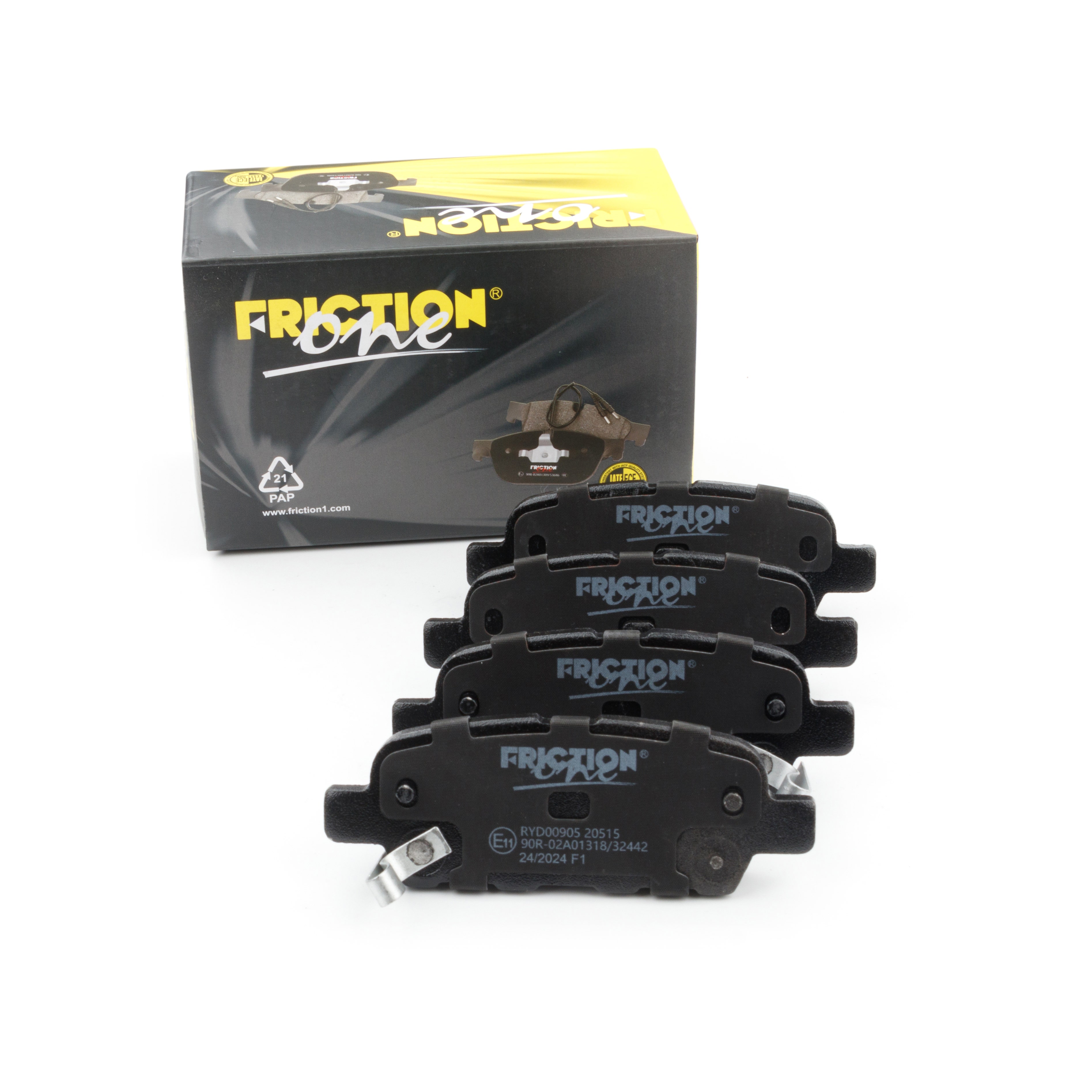 FRICTION1 -  Rear Brake Pad Set