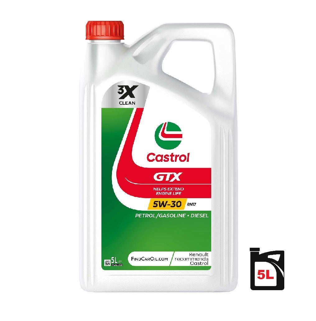 CASTROL -  GTX 5W-30 RN17 5L - Engine Oil
