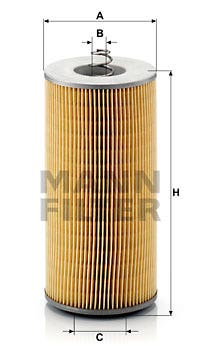 MANN -  Oil Filter - Insert