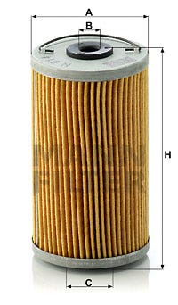 MANN -  Oil Filter - Insert
