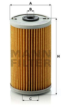 MANN -  Oil Filter - Insert