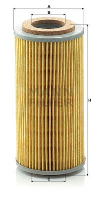 MANN -  Oil Filter - Insert