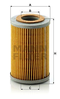 MANN -  Oil Filter - Insert