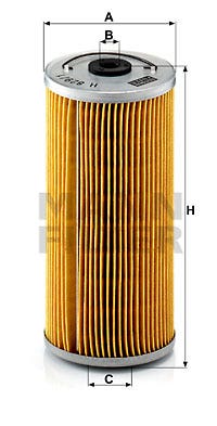 MANN -  Oil Filter - Insert