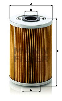 MANN -  Oil Filter - Insert