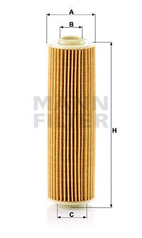 MANN -  Oil Filter - Insert