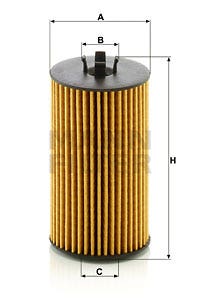 MANN -  Oil Filter - Insert