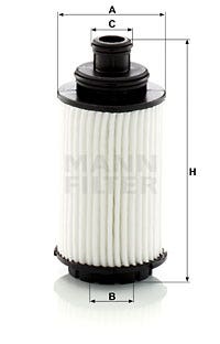 MANN -  Oil Filter - Insert