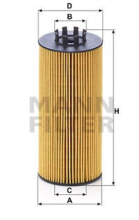 MANN -  Oil Filter - Insert