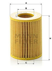 MANN -  Oil Filter - Insert