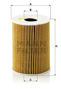 MANN -  Oil Filter - Insert