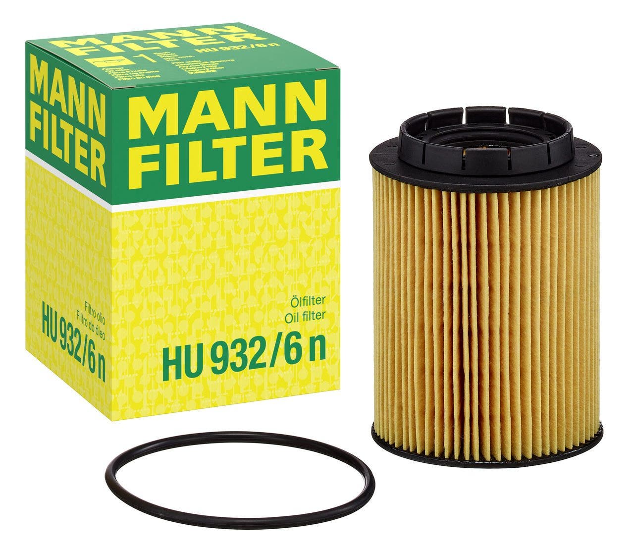 MANN -  Oil Filter - Insert