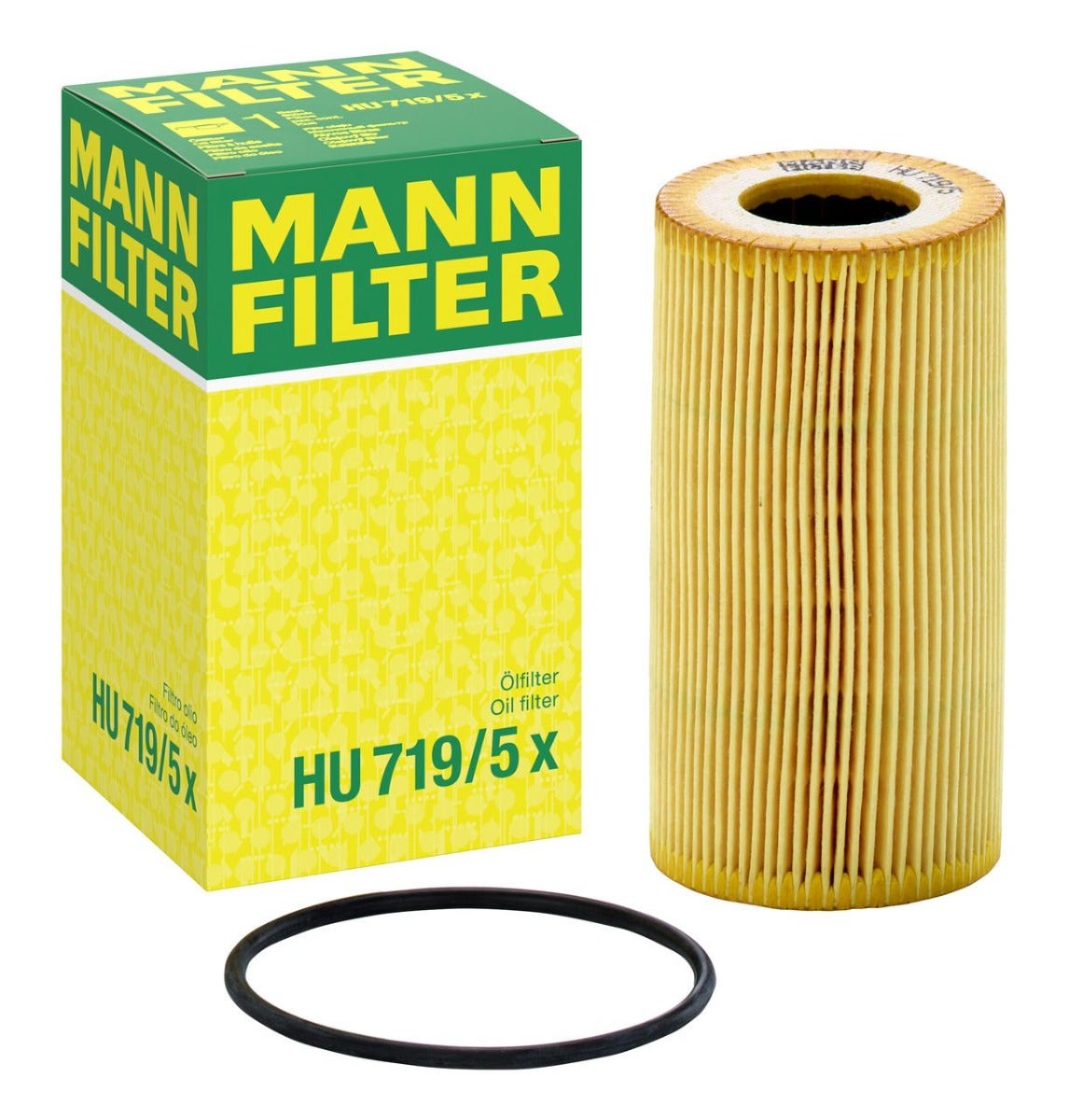 MANN -  Oil Filter - Insert