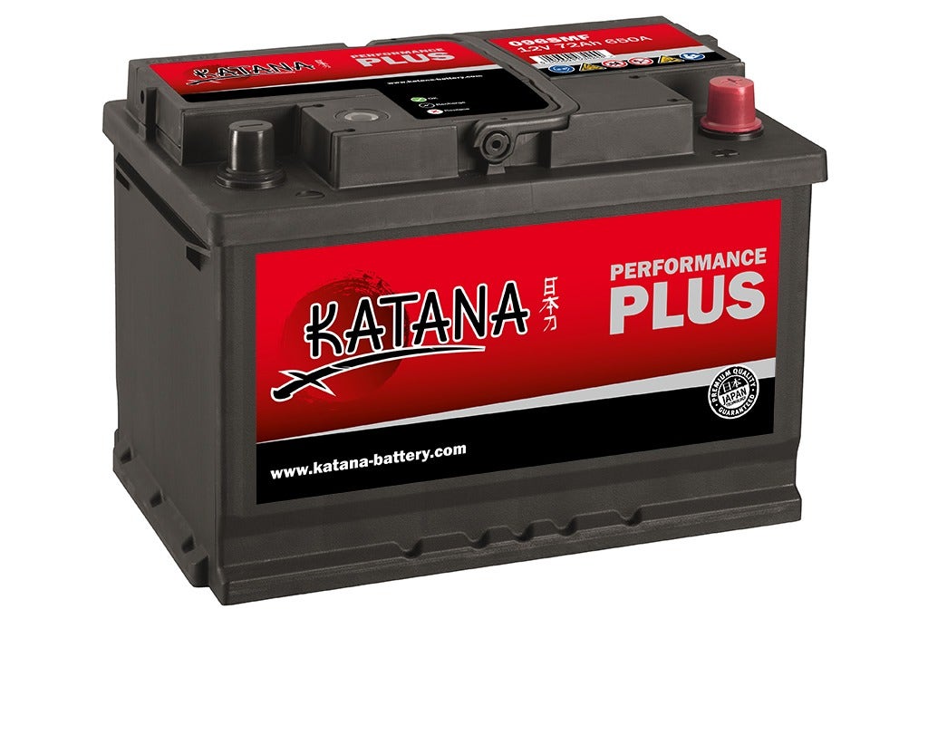KATANA -  096 12V 72Ah 650A - 3 Year Warranty