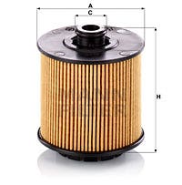 MANN -  Oil Filter - Insert