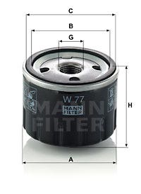 MANN -  Oil Filter