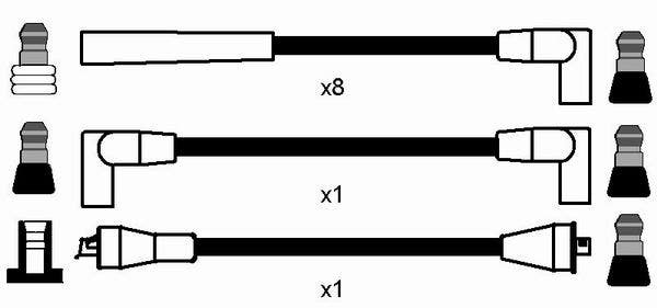 NGK -  Spark Plug - DCPR6E