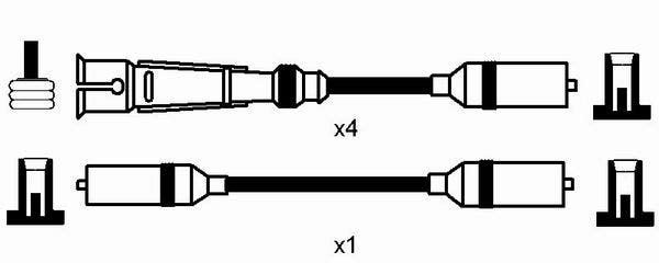NGK -  Spark Plug - DR8EA
