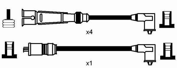 NGK -  Spark Plug - DR8EIX