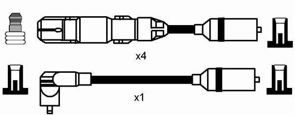 NGK -  Spark Plug - ILZFR6D11