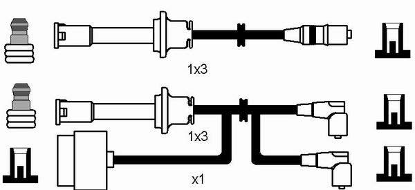 NGK -  Spark Plug - JR9B
