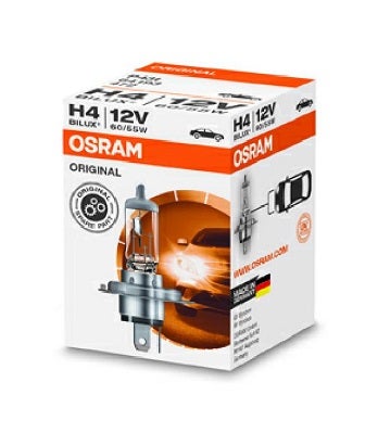 OSRAM -  12V Night Breaker Laser Bulb - H4 472 +150% Brighter