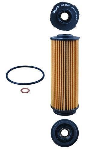 MAHLE -  Oil Filter - Insert