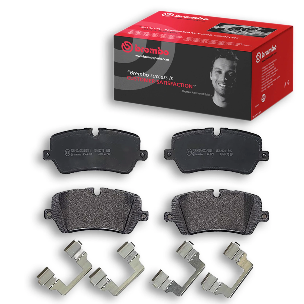 BREMBO -  Rear Brake Pads