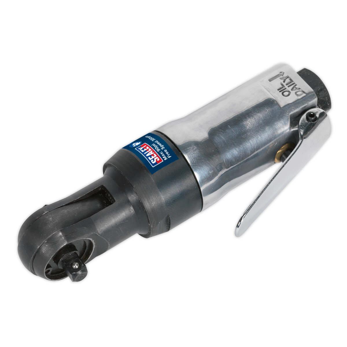 Air Ratchet Wrench 1/4"Sq Drive Super Stubby